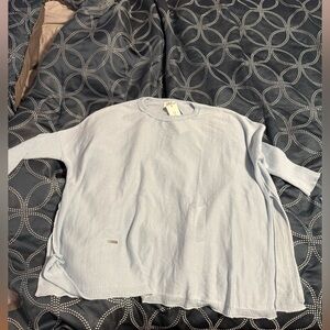 Light Blue Knit Sweater